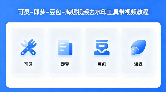 可灵–即梦–豆包–海螺视频去水印工具带视频教程-站源网