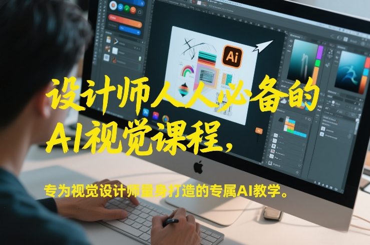 设计师人人必备的AI视觉课程，专为视觉设计师量身打造的专属AI教学-站源网