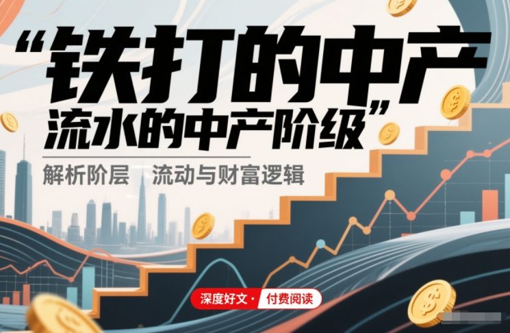 付费文章:铁打的中产,流水的中产阶级-站源网