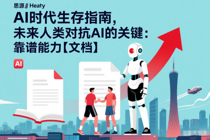 AI时代生存指南，未来人类对抗AI的关键：靠谱能力【文档】-站源网