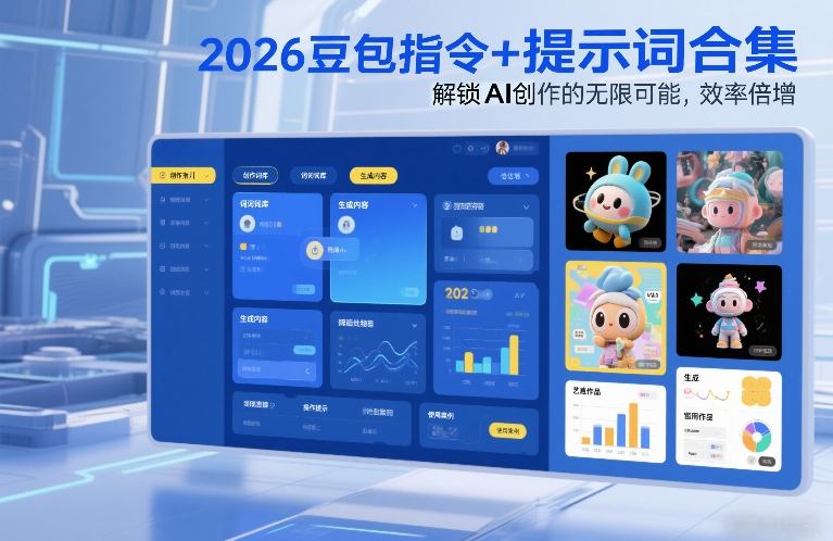 2026豆包指令+提示词合集，解锁AI创作的无限可能，效率倍增-站源网