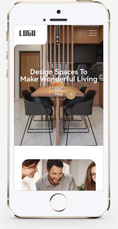 响应式家居设计英文外贸独立站模板-站源网