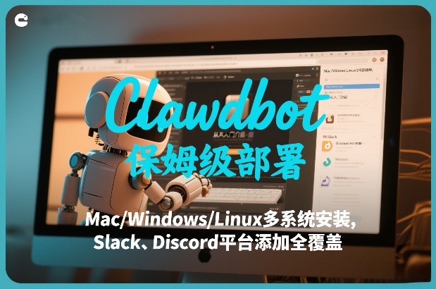 Clawdbot保姆级部署，从入门介绍、Mac/Windows/Linux多系统安装，到Slack、Discord平台添加全覆盖-站源网