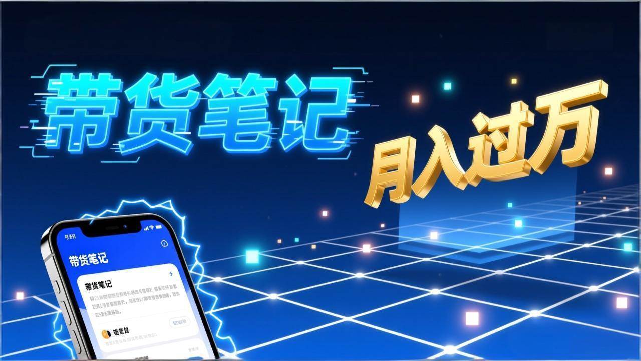 (17229期)小红书爆款笔记带货实战:拆解封面标题正文全要素,手把手教你单篇笔记带货月入过万-站源网