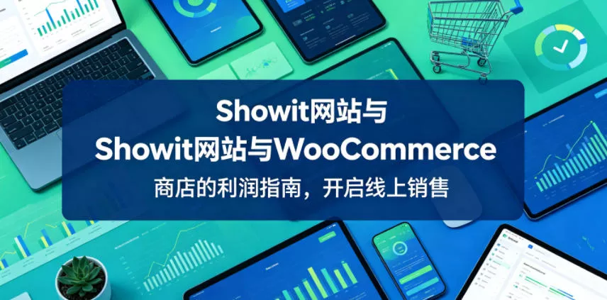 Showit网站与WooCommerce商店的利润指南，开启线上销售【原创双语字幕】-站源网