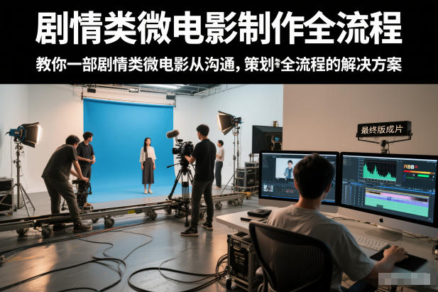 剧情类微电影制作全流程，教你一部剧情类微电影从沟通，策划到拍摄制作全流程的解决方案-站源网