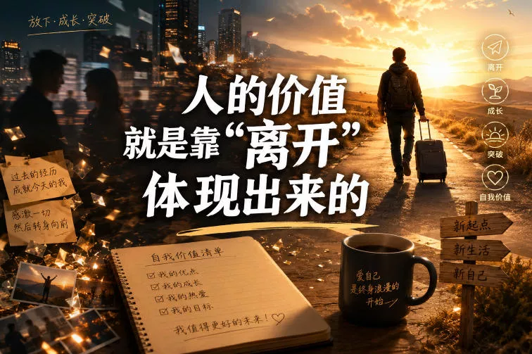 付费文章:人的价值就是靠“离开”体现出来的-站源网