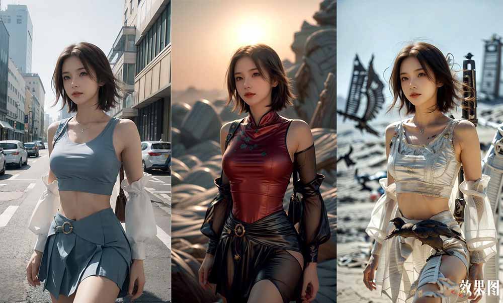 ComfyUI人像写真摄影工作流：本地一键部署，换装换场景换脸全搞定，影楼效率翻倍-站源网