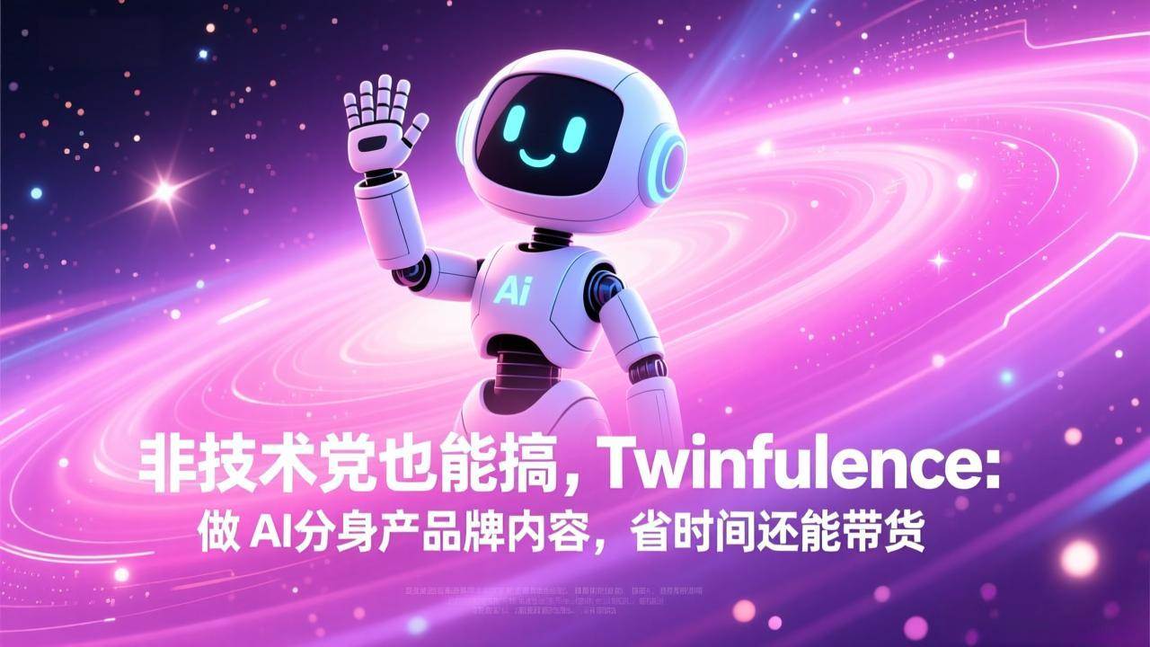 （17381期）非技术党也能搞!Twinfluence:做 AI 分身产品牌内容,省时间还能带货-站源网
