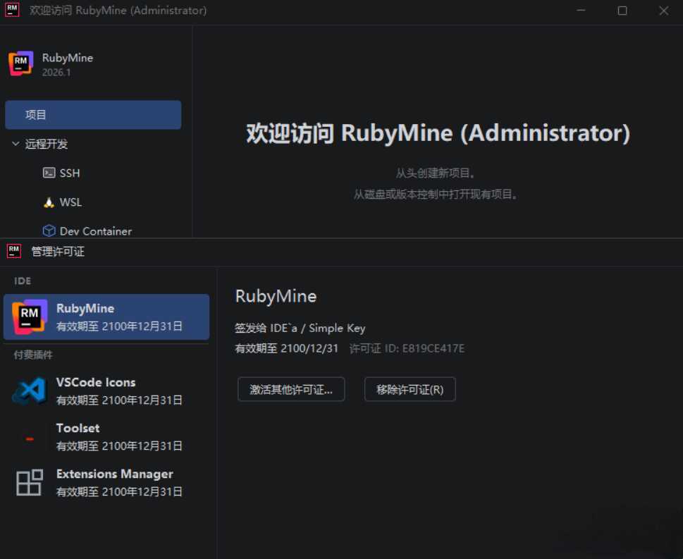 RubyMine v2026.1.2 高级版-站源网